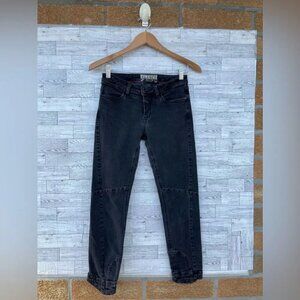 CLOSED denim cropped biker jeans size 26
